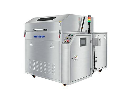Máquina inoxidable llena de la limpieza del condensador el soldar de flujo de la estructura de acero de MT-5500 SUS304
