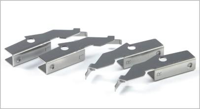 Tecleo de la guía de cinta del alimentador del doble 8m m de Panasonic cm, KXFA1PT4A00/N210109639AA izquierdo