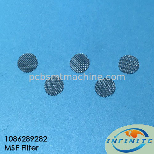 Recambios 1086289282 de SMT del filtro de la boca de Panasonic MSF