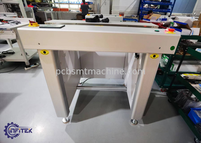 Transportador de gama alta de la inspección de SMT de 1 metro, transportadores del vínculo de SMT del diseño modular - equipo de dirección del tablero de INFITEK