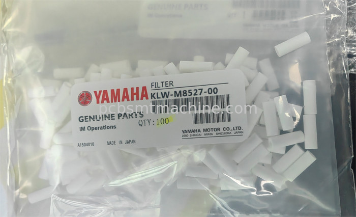 Filtro KLW-M8527-00 de YSM20 YSM10/materiales consumibles de la máquina de KLW-M8527-001 Yamaha SMT