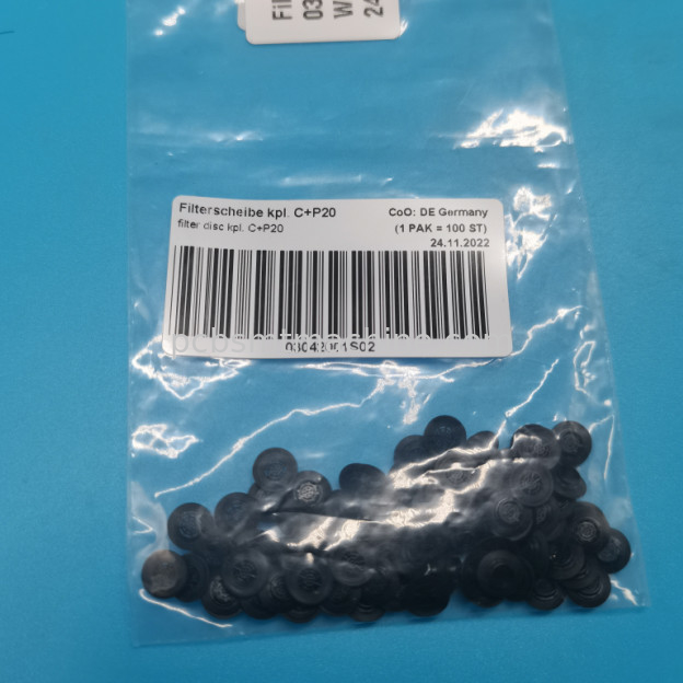 3042001 Cp20p Filtro Disco Smt Recambios 100 Unids/Paquete