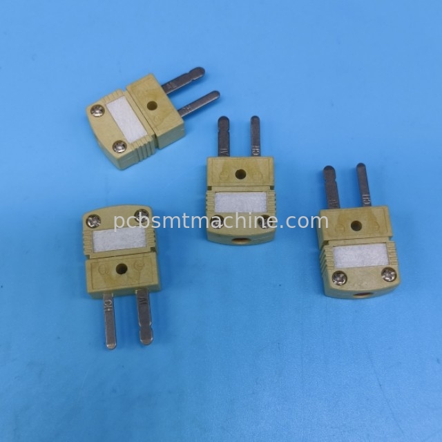 HMPW-K-M conector de tipo K, material de polímero de cristal líquido, 29 ~ 260 °C (-20 ~ 500 °F)
