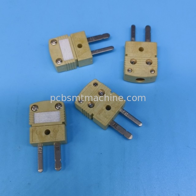 HMPW-K-M conector de tipo K, material de polímero de cristal líquido, 29 ~ 260 °C (-20 ~ 500 °F)