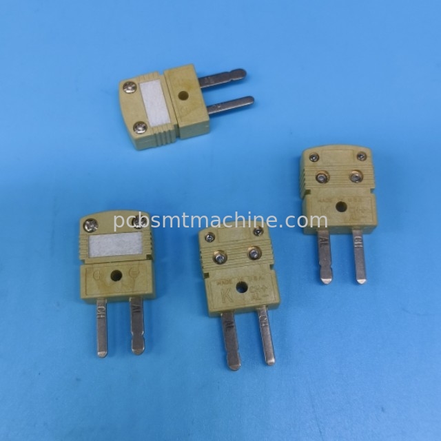 HMPW-K-M conector de tipo K, material de polímero de cristal líquido, 29 ~ 260 °C (-20 ~ 500 °F)