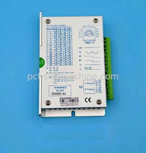 Descubre el conductor del motor paso a paso YAKO 2D44MC-A2 en Infinite Automation Co. Ltd.
