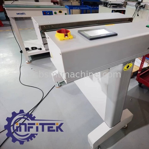 Metro de gama alta diseñado ergonómico del transportador 0,5 a 0,8 de la inspección de SMT