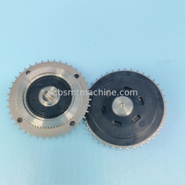 Hanwha Samsung SME 8mm alimentador eléctrico engranaje de hierro J90652100A AM03-012578A SMT piezas de alimentación