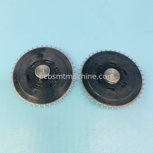 Hanwha Samsung SME 8mm alimentador eléctrico engranaje de hierro J90652100A AM03-012578A SMT piezas de alimentación