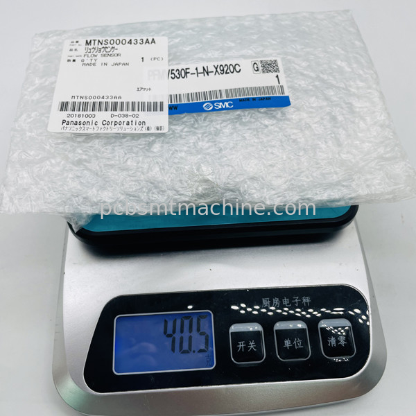 Sensor de flujo de medición de precisión MTNS000433AA de Panasonic para máquinas de recogida y colocación NPM