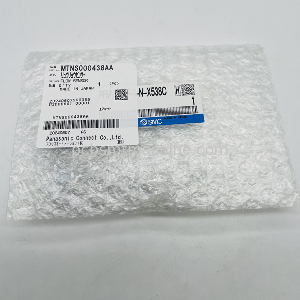 Aumente sus operaciones SMT con la precisión y confiabilidad del sensor de flujo MTNS000438AA de Panasonic