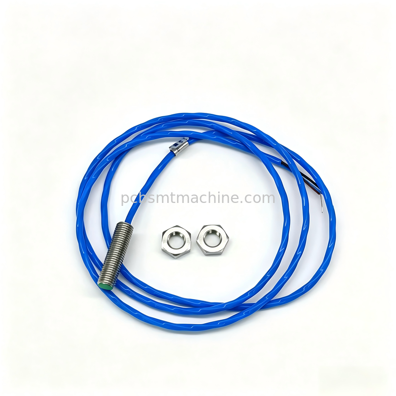 Baumer IFRM08P3707 M8 Sensor de Proximidad Inductivo de Montaje de Riego con salida PNP NO y carcasa de acero inoxidable IP67