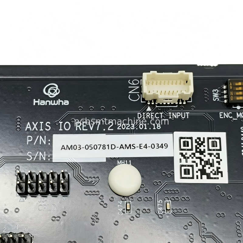 16-Axis I/O Control Board for Samsung Hanwha SMT Machine with Pre-Shipment Testing