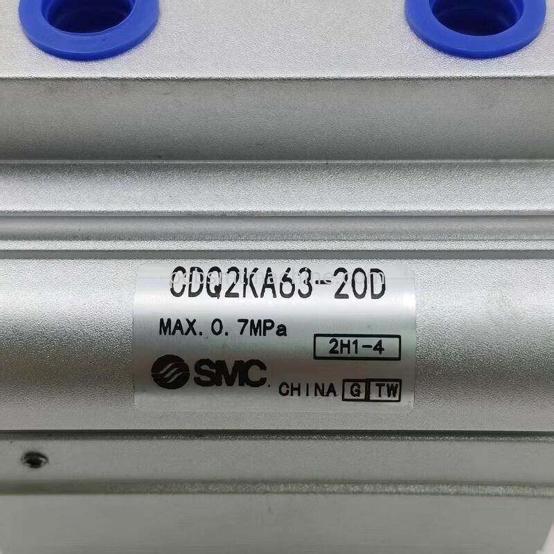 SMC CDQ2KA63-20D Compact Cylinder with 63 mm Bore Size 20 mm Stroke and Non-Rotating Rod for Panasonic NPM SMT Equipment