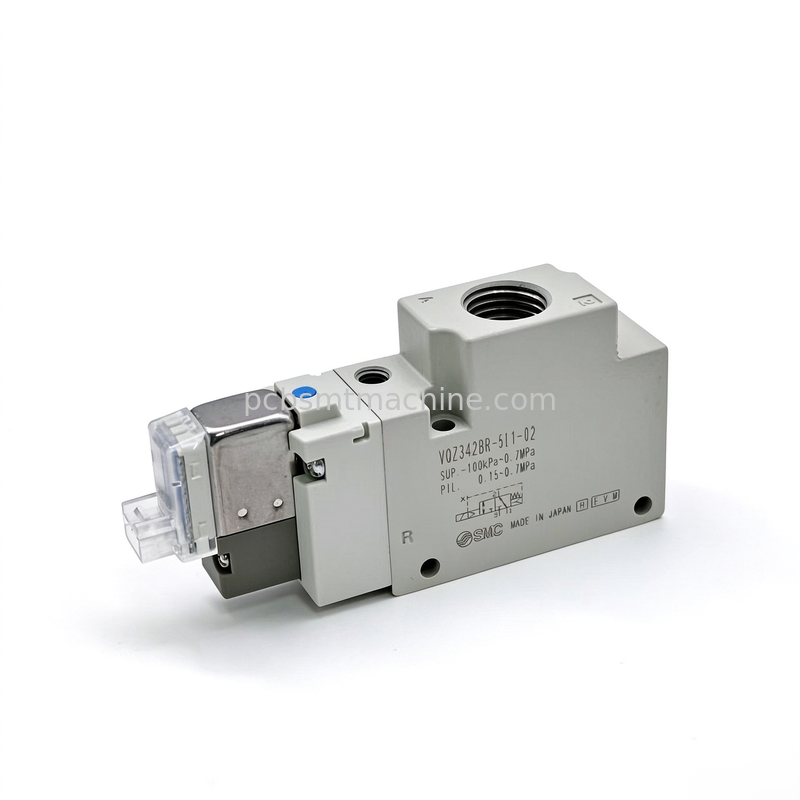 SMC Solenoid Valve VQZ342BR-5L1-02 DC24V Rc1/4 for FUJI XP/XPF Mounter Head Vacuum Circuit Control