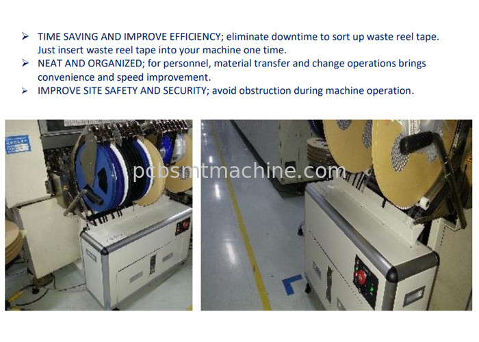 AC210V - cortadora inútil de la cinta de AC240V usada en la cadena de producción de SMT MT-1600