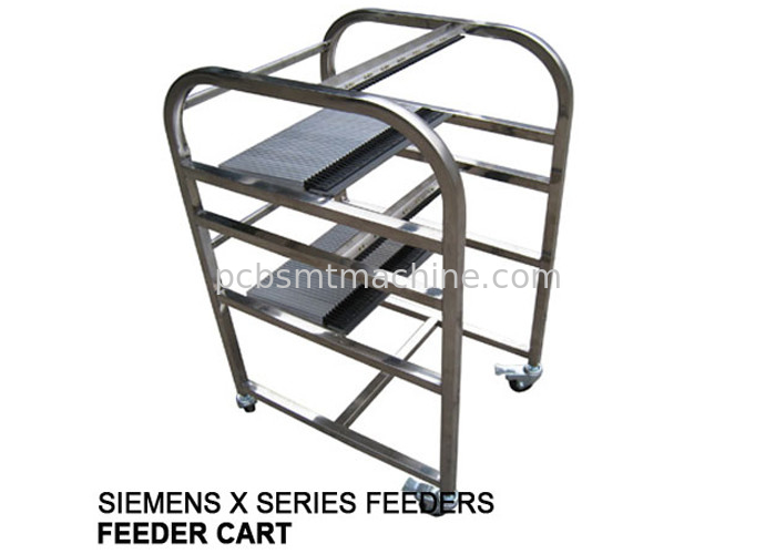 Carro de acero inoxidable durable del alimentador de la SERIE de L600*W700*H1180MM Siemens X diseñado con 2 capas y 40 ranuras