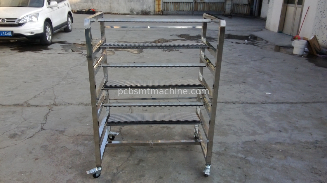 Carro de acero inoxidable durable del alimentador de la SERIE de L600*W700*H1180MM Siemens X diseñado con 2 capas y 40 ranuras