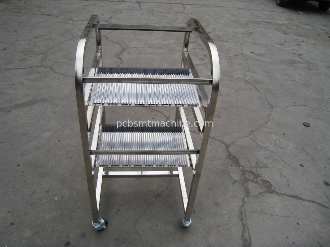 Carro de acero inoxidable durable del alimentador de la SERIE de L600*W700*H1180MM Siemens X diseñado con 2 capas y 40 ranuras