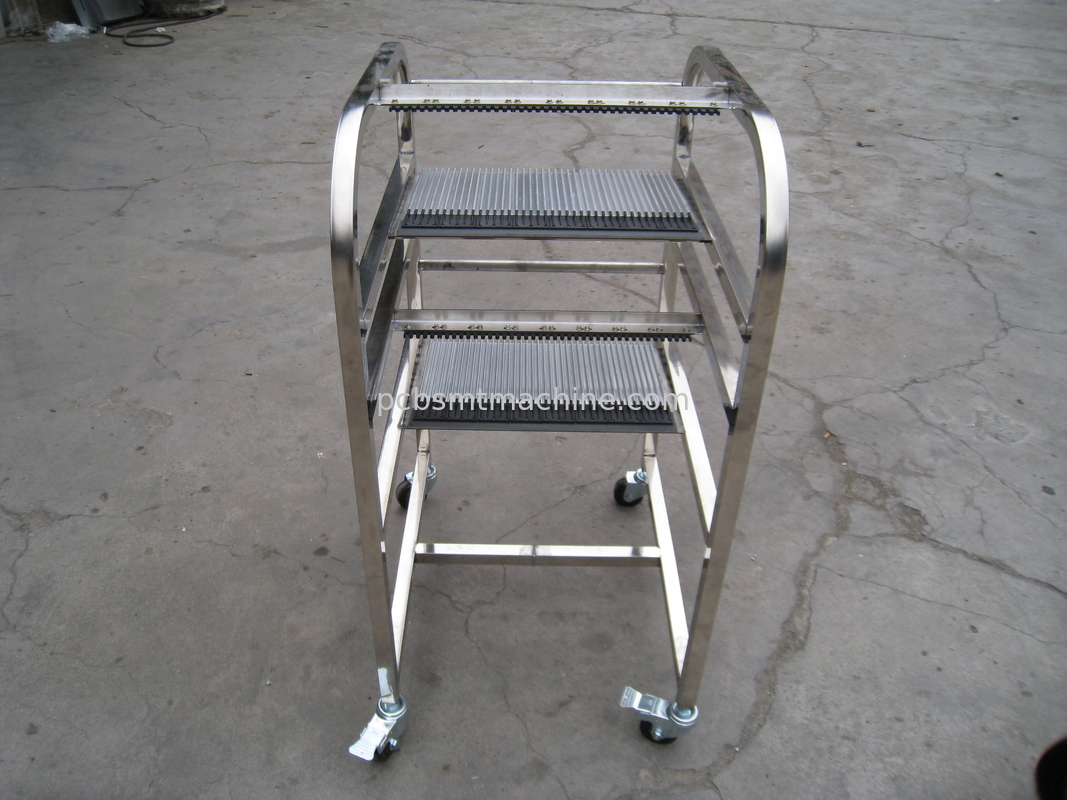 Carro de acero inoxidable durable del alimentador de la SERIE de L600*W700*H1180MM Siemens X diseñado con 2 capas y 40 ranuras