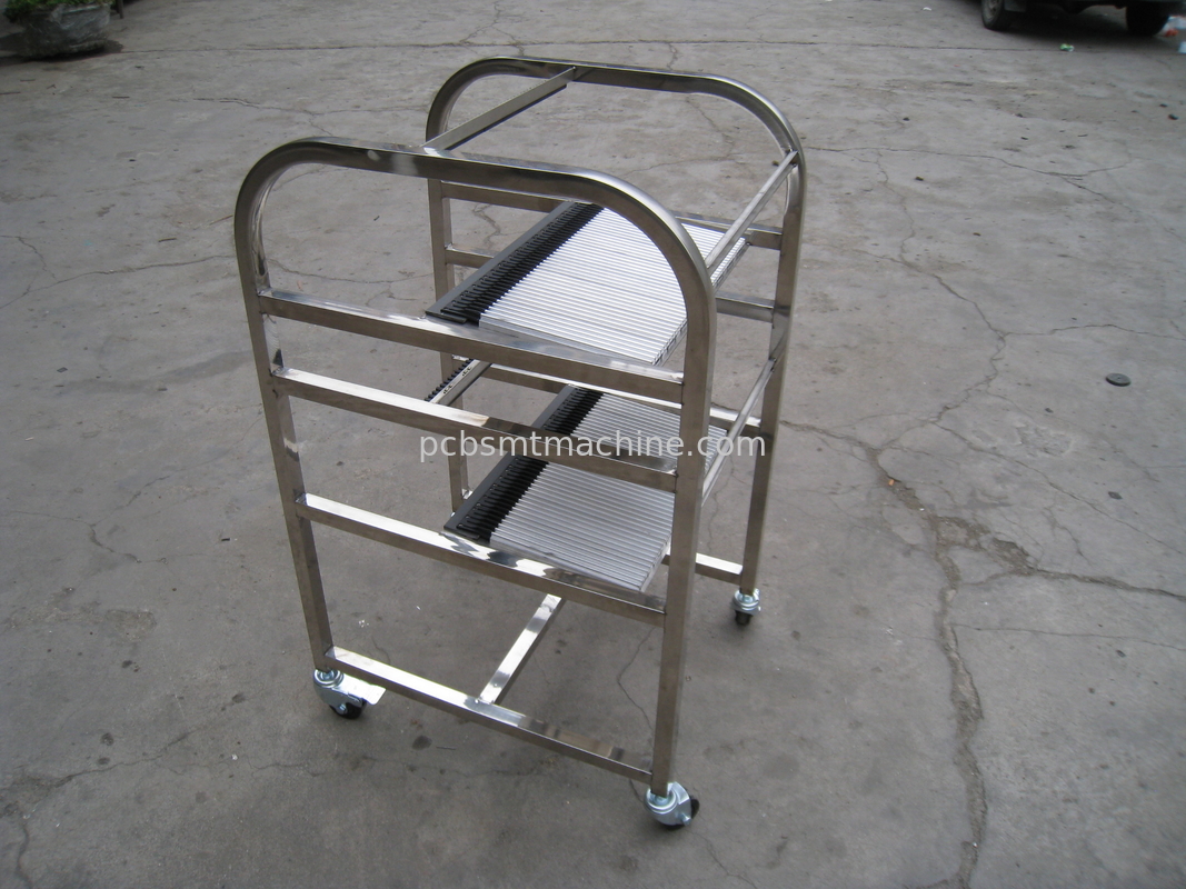 Carro de acero inoxidable durable del alimentador de la SERIE de L600*W700*H1180MM Siemens X diseñado con 2 capas y 40 ranuras