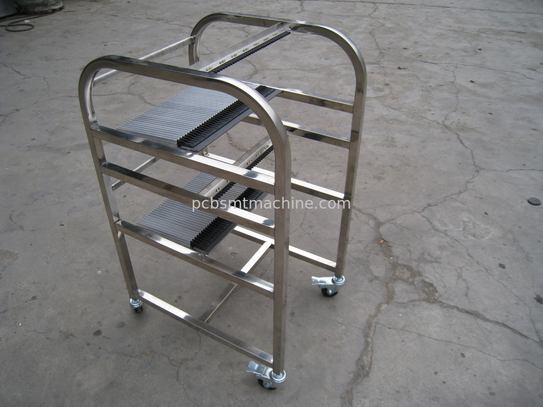 Carro de acero inoxidable durable del alimentador de la SERIE de L600*W700*H1180MM Siemens X diseñado con 2 capas y 40 ranuras