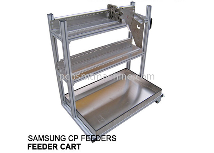 Carro del alimentador de la SERIE del CP del doble capa del artículo (2) (con la CAJA) para las unidades del alimentador de la cinta de la serie de Samsung CP