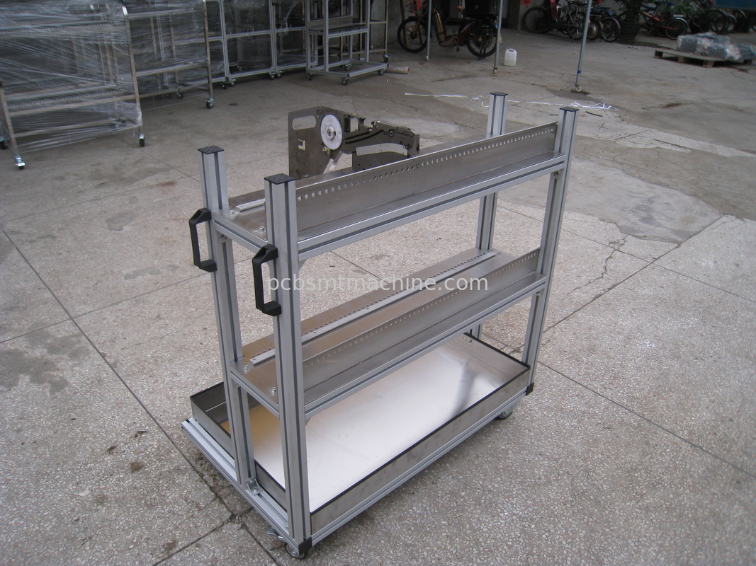 Carro del alimentador de la SERIE del CP del doble capa del artículo (2) (con la CAJA) para las unidades del alimentador de la cinta de la serie de Samsung CP