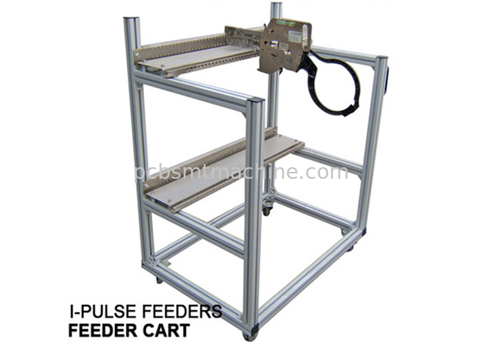 La mejor calidad y carro durable del alimentador de I-PULSE, 2 capas con 40 ranuras del alimentador, dimensión L800*W600*H1000MM