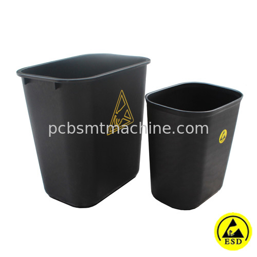 Botes de basura del tamaño 380*280*380m m 280*210*315m m ESD de los materiales consumibles de SMT