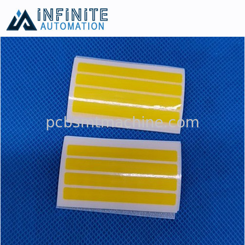 color negro azul amarillo de SMT de los materiales consumibles del ESD del ANIMAL DOMÉSTICO de la sola cinta de encargo del empalme