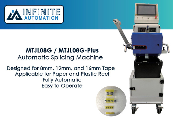 Máquina que empalma automática de SMT para el papel y grabar en relieve carretes plásticos