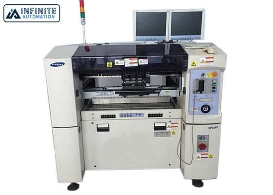 Máquina NEA 14900CPH Chip Mounter automático del PWB SMT de Samsung CP45FV